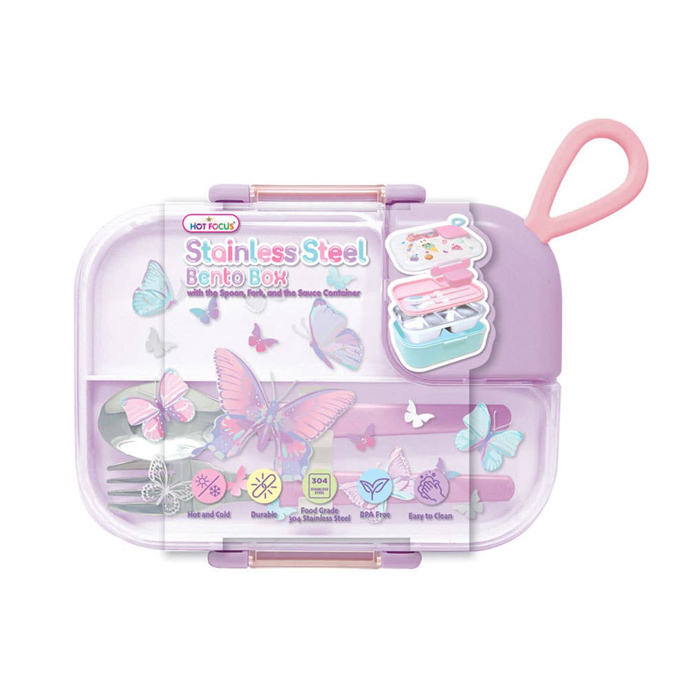 AJ Aguiar - Wholesale Lunch Bag/Box - Kids - Butterfly Set Lunch Box0