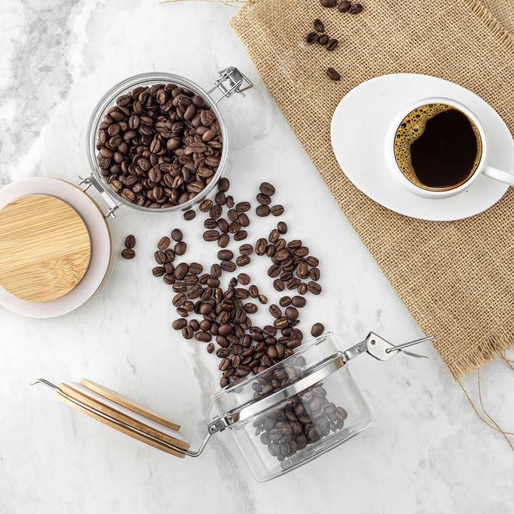 JoyJolt - Wholesale Jar - Glass Food Storage Jars With Airtight Bamboo Lids4