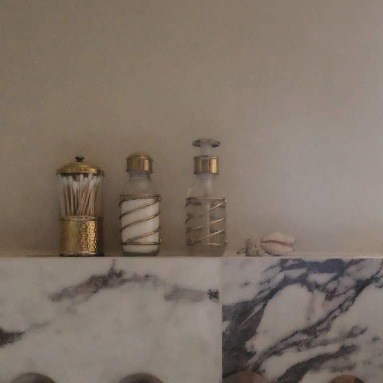 ByBazz - Wholesale Soap Dispenser - Zeepdispenser Messing Swirl4