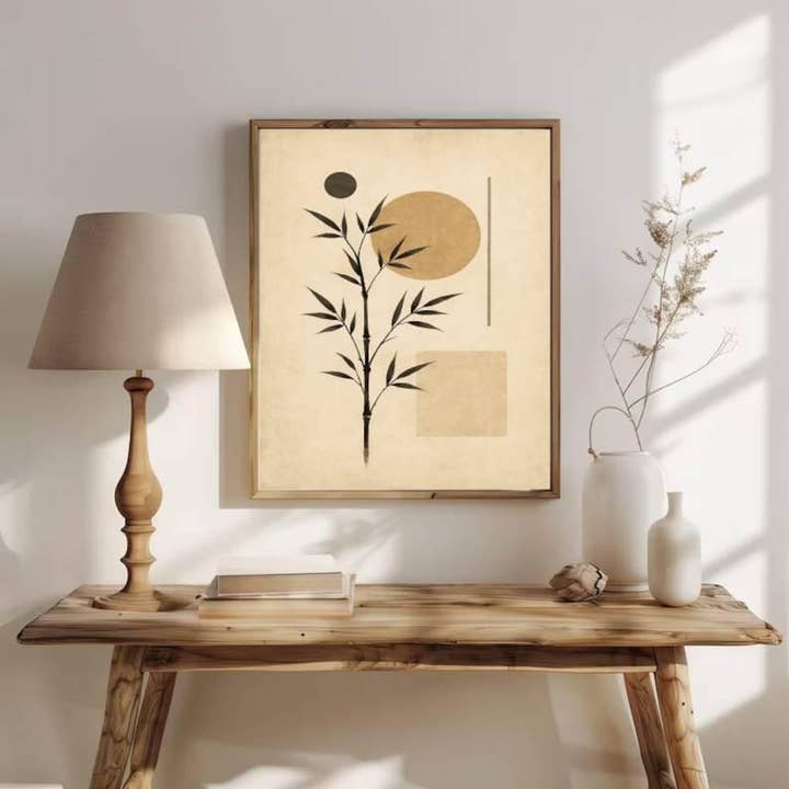 Japandi Canvas Print: Japanese Wall Art for wholesale by DTF Office