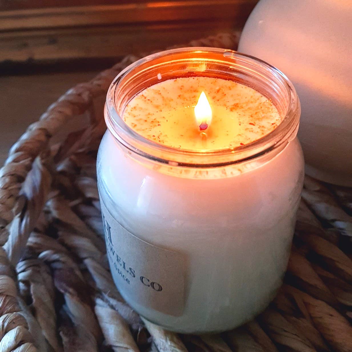 Home Jewels Co - Wholesale Jar/Filled Candle - Pumpkin Spice Seasonal Scented Soy Candle - 8oz, 12oz, 16oz3