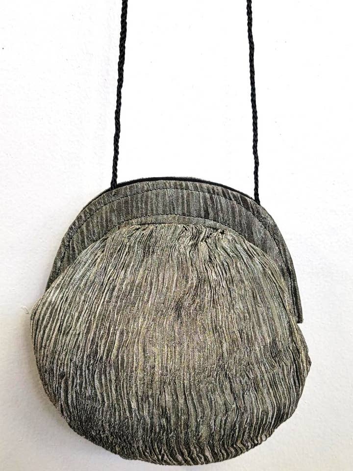 SILK TISSUE SMALL VINTAGE SHOULDER BAG for wholesale by Ricki designs