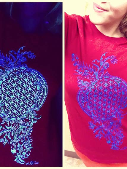 Girls Tee Grow Original Sacred Geometry for wholesale by Enlighten