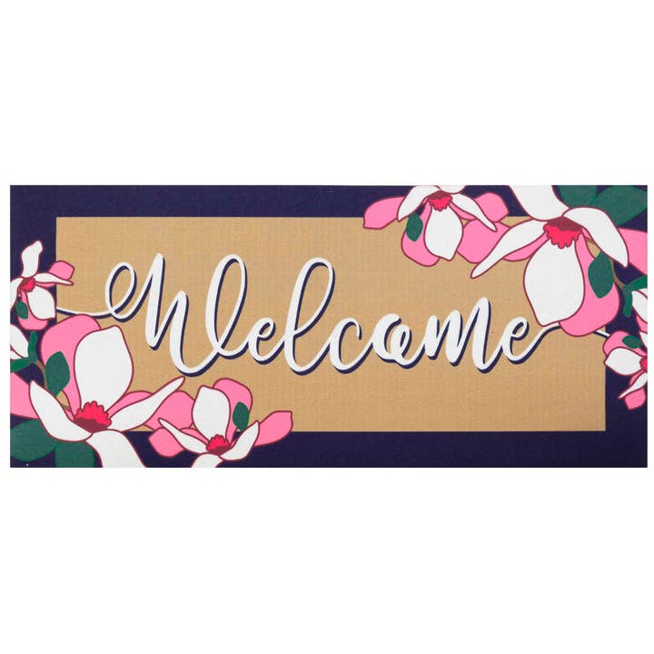 Magnolia - Wholesale Door Mat - Doormat Insert Welcome Magnolia