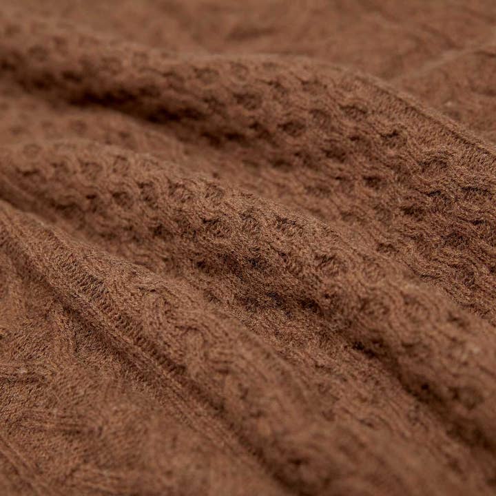 Oliver Charles - Wholesale Knit Sweater - Women's - 100% Yak Wool Cable Knit24