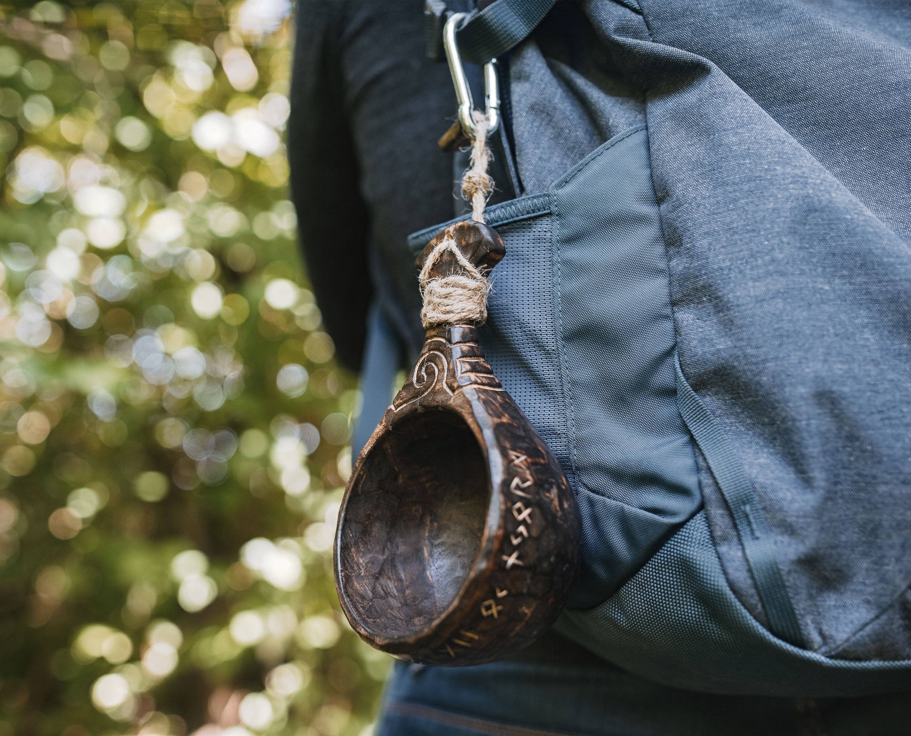 Norse Tradesman – wholesale Dricksglas och koppar – Träkuksa - handgjord historisk kåsa från Norse Tradesman6