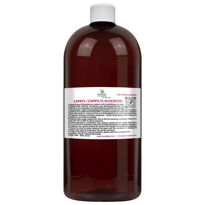 Coco jojo - Wholesale Facial Cleanser - Capryl / Caprylyl Glucoside Natural Surfactant