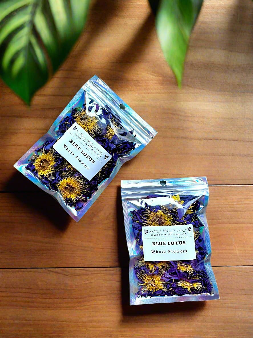 Angels Apoth-a-fairy - Wholesale Loose Tea - Blue Lotus Flowers – For Tea, Ritual & Relaxation4