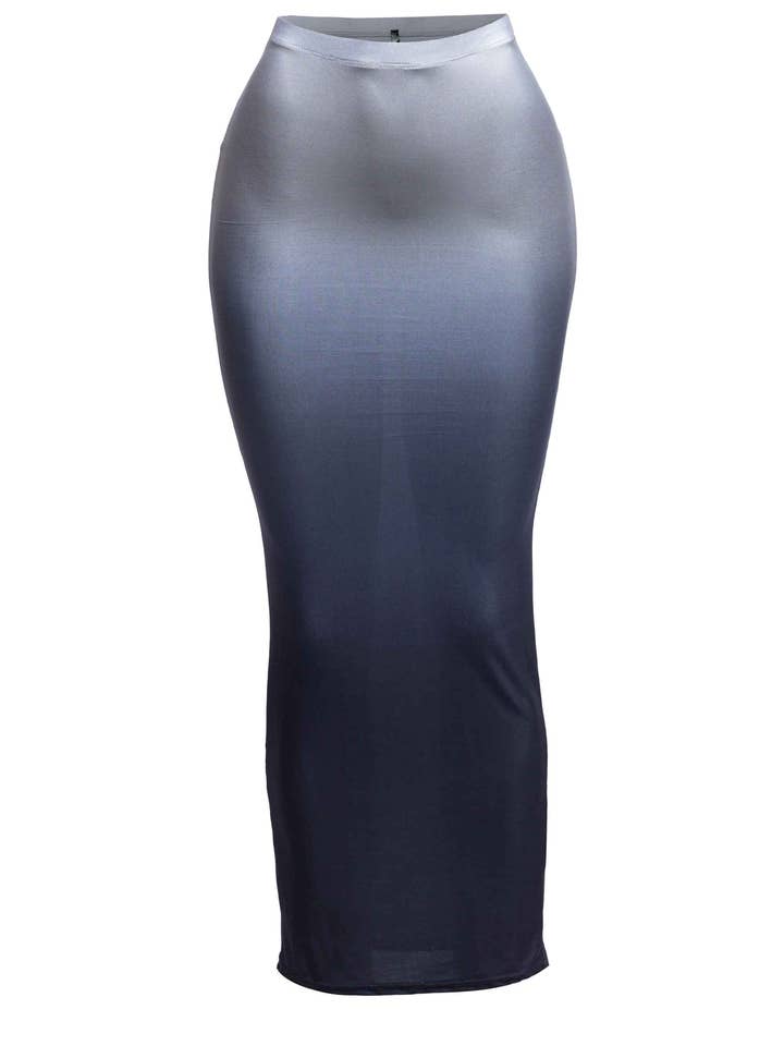 Ombre Maxi Skirt for wholesale by K Too