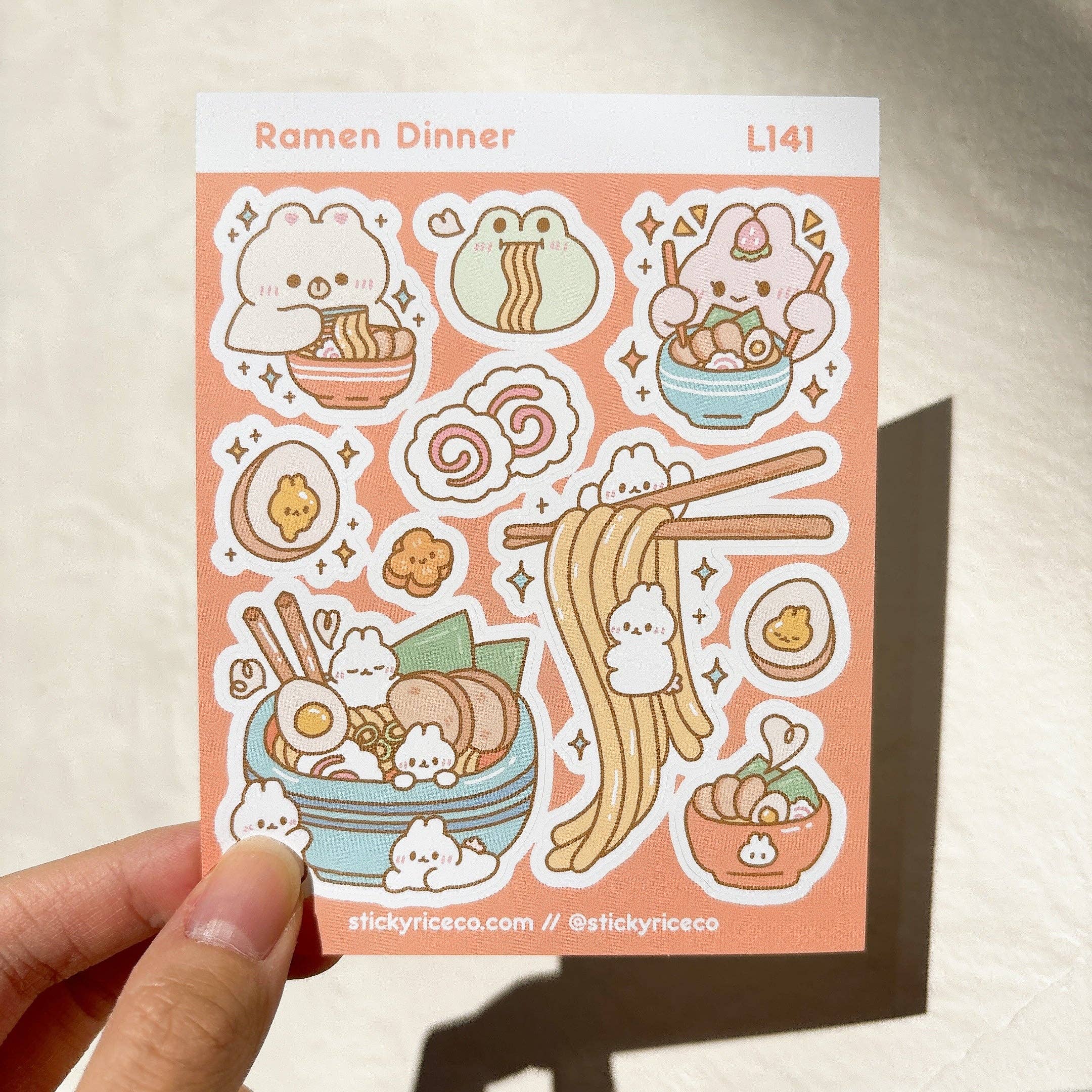 StickyRiceCo - Vente Autocollant - Feuilles d'autocollants mats pour le printemps 202420