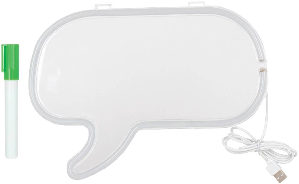Iscream - Wholesale Night Light - Neon Speech Bubble Light2