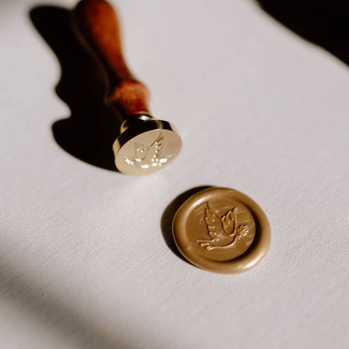 Catholic Wax Seal Stamps, Holy Spirit Dove for wholesale by Pietà Paperie