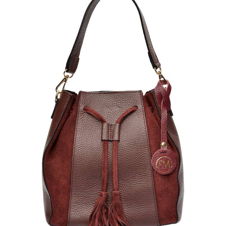 Roberta M - Wholesale Purse/Bag Accessory - Women's - AW25 RM 115 VINO1