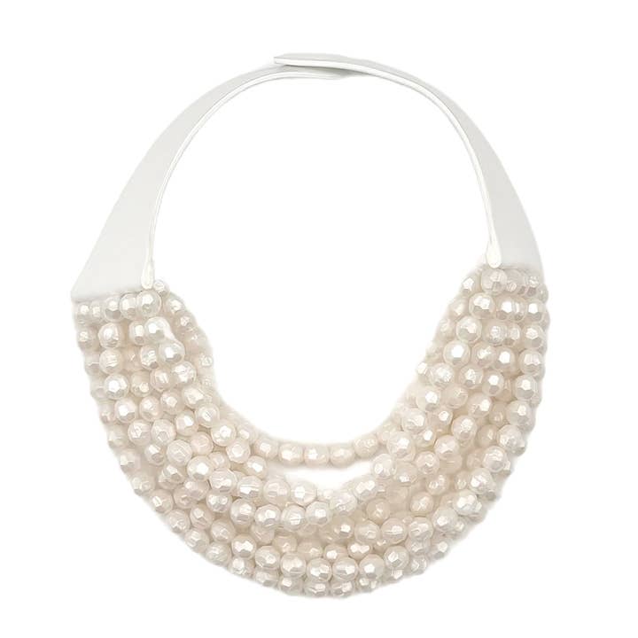 Bella mediana blanco perlado para venta al por mayor de Fairchild Baldwin