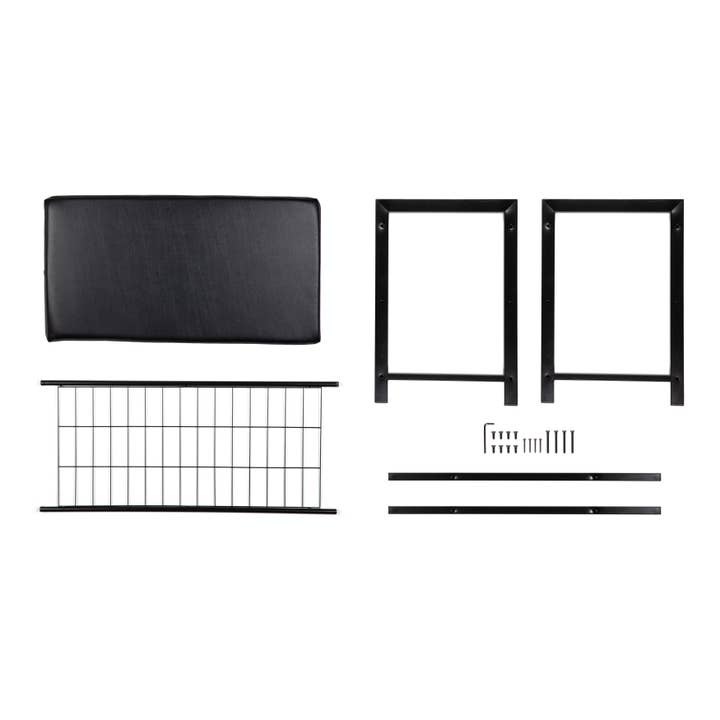 Danya B - Wholesale Bench - Leatherette Storage Entryway Bench with Metal Frame17