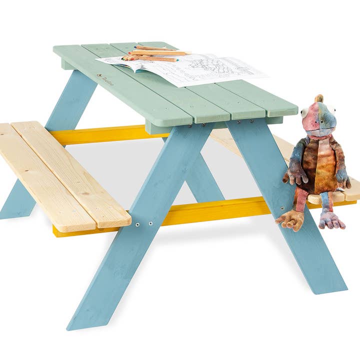 Kindersitzgarnitur 'Nicki Für 4', Bunt für den Großhandel von Pinolino Kinderträume GmbH