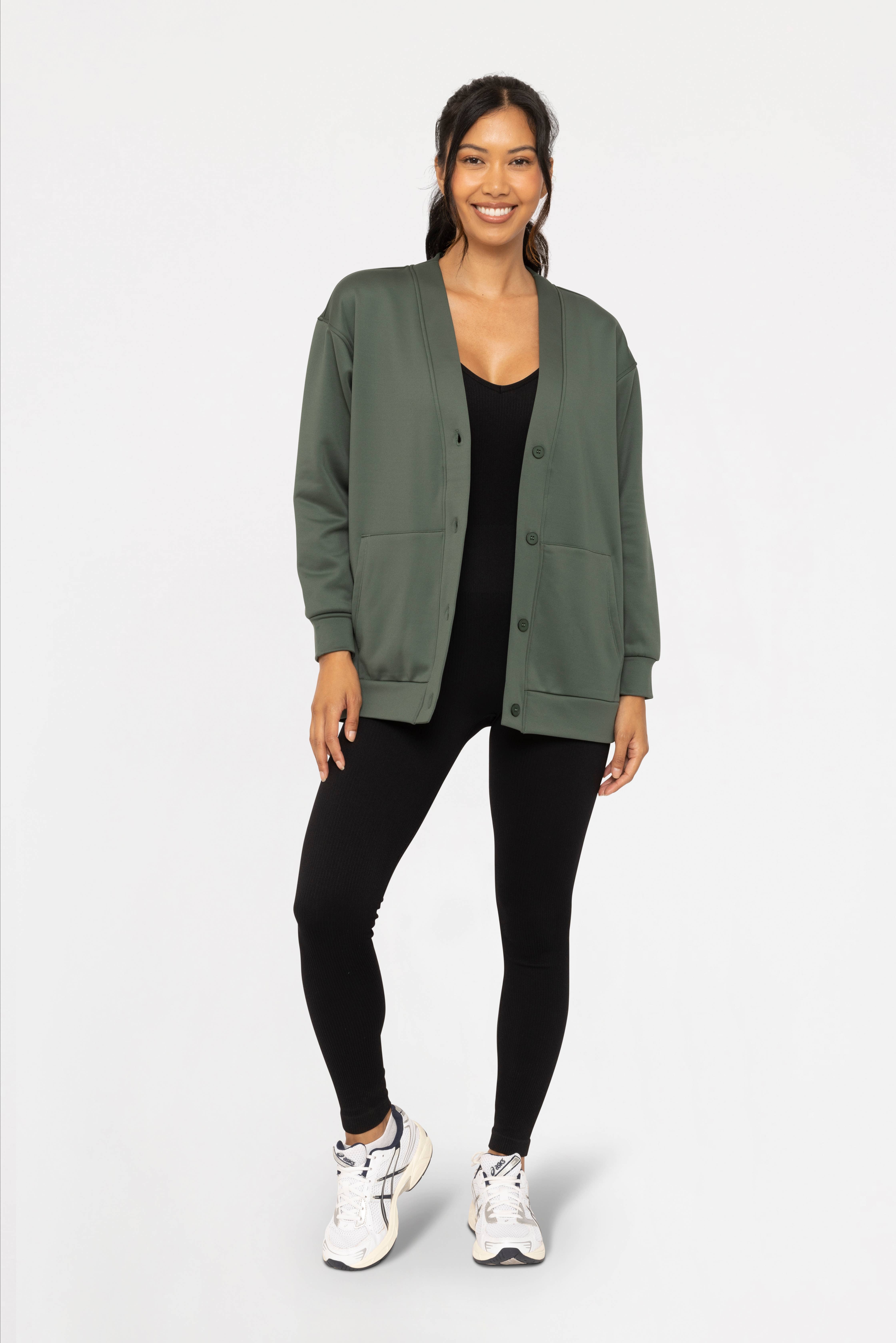 Mono B – wholesale Cardigan – Women’s – Elevated Button Down Cardigan5