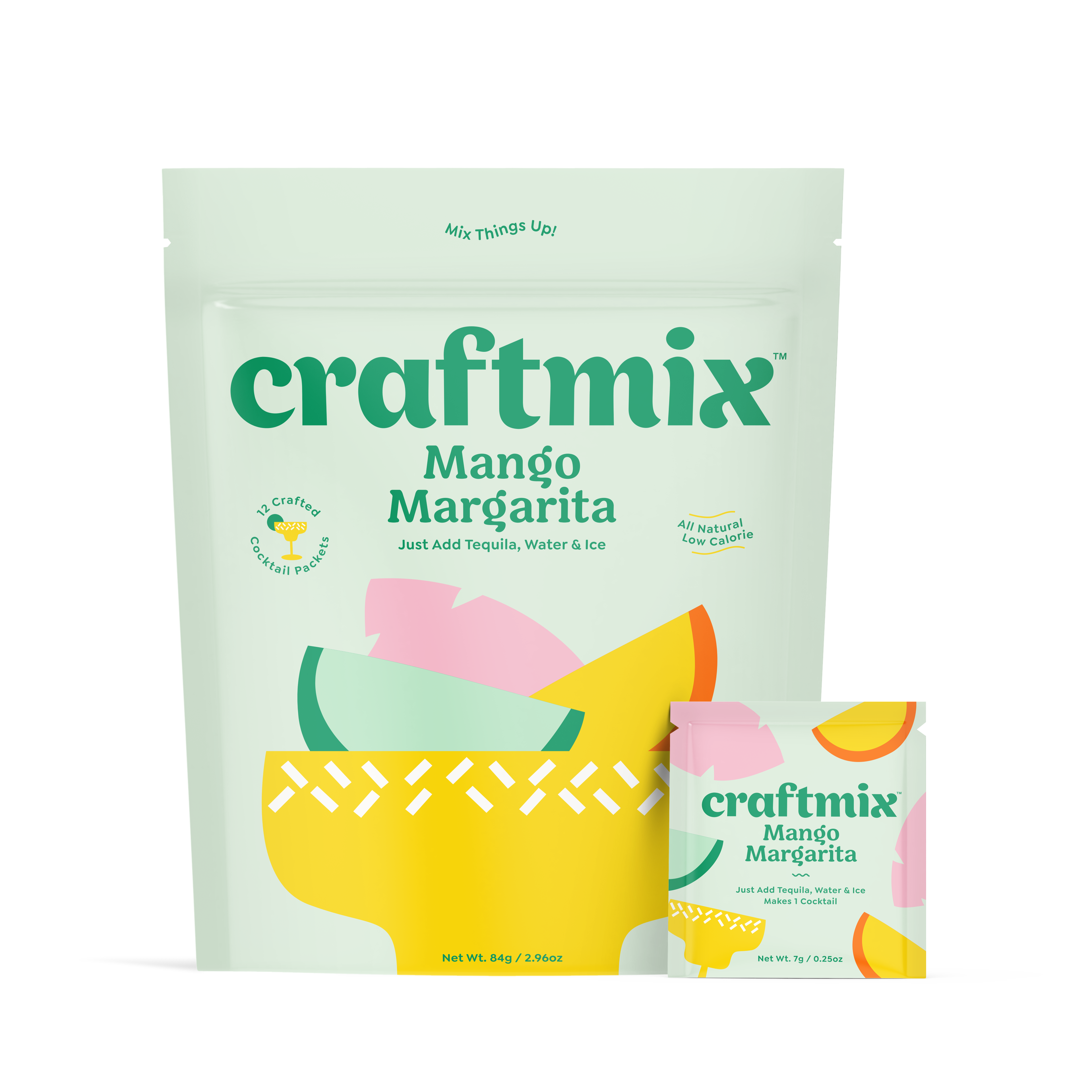 Craftmix - Venta al por mayor Preparado/sirope para cóctel - Batidora de cócteles Mango Margarita, paquete múltiple de 12 porciones7