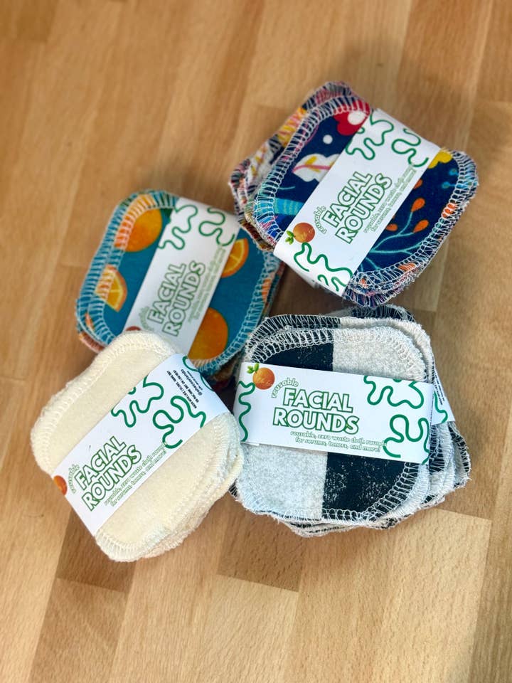 Reusable Facial Rounds **DISCOUNTED!! for wholesale by Oh Eco