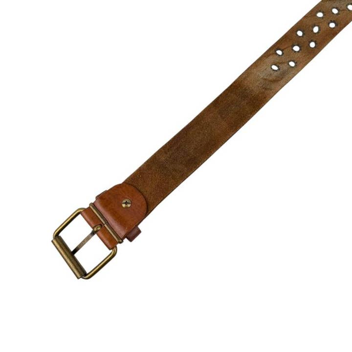 Chenson & Gorett - Wholesale Belt - Women's - Exclusive Handmade Leather Belt with Holes CINTU-TH4