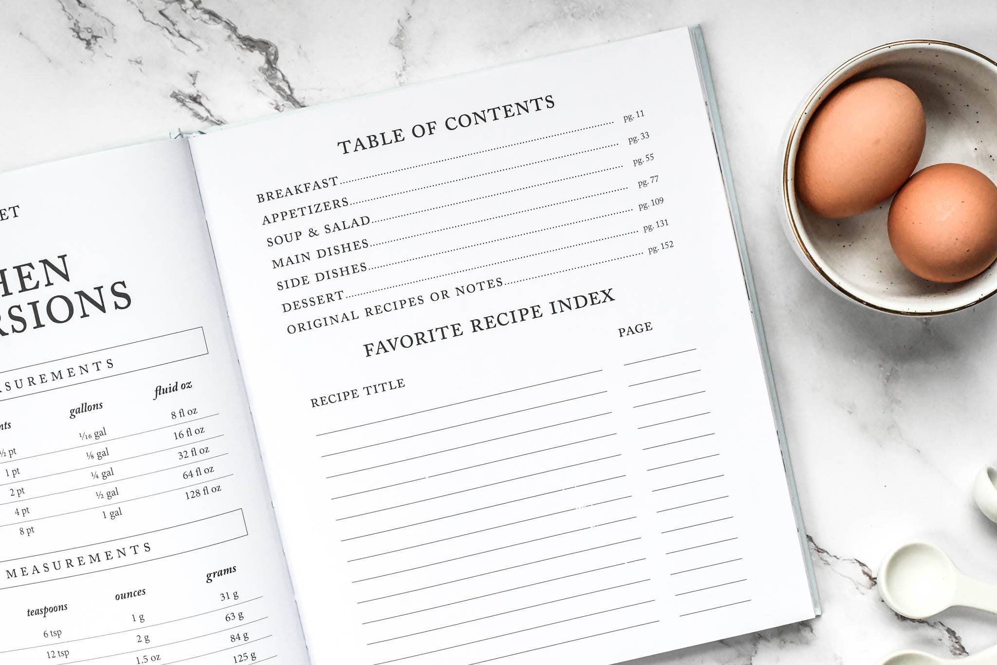 Duncan & Stone Paper Co. - Vendita all'ingrosso Diari/agende - Libro di Ricette di Famiglia e Diario dei Ricordi | Regalo di Natale7