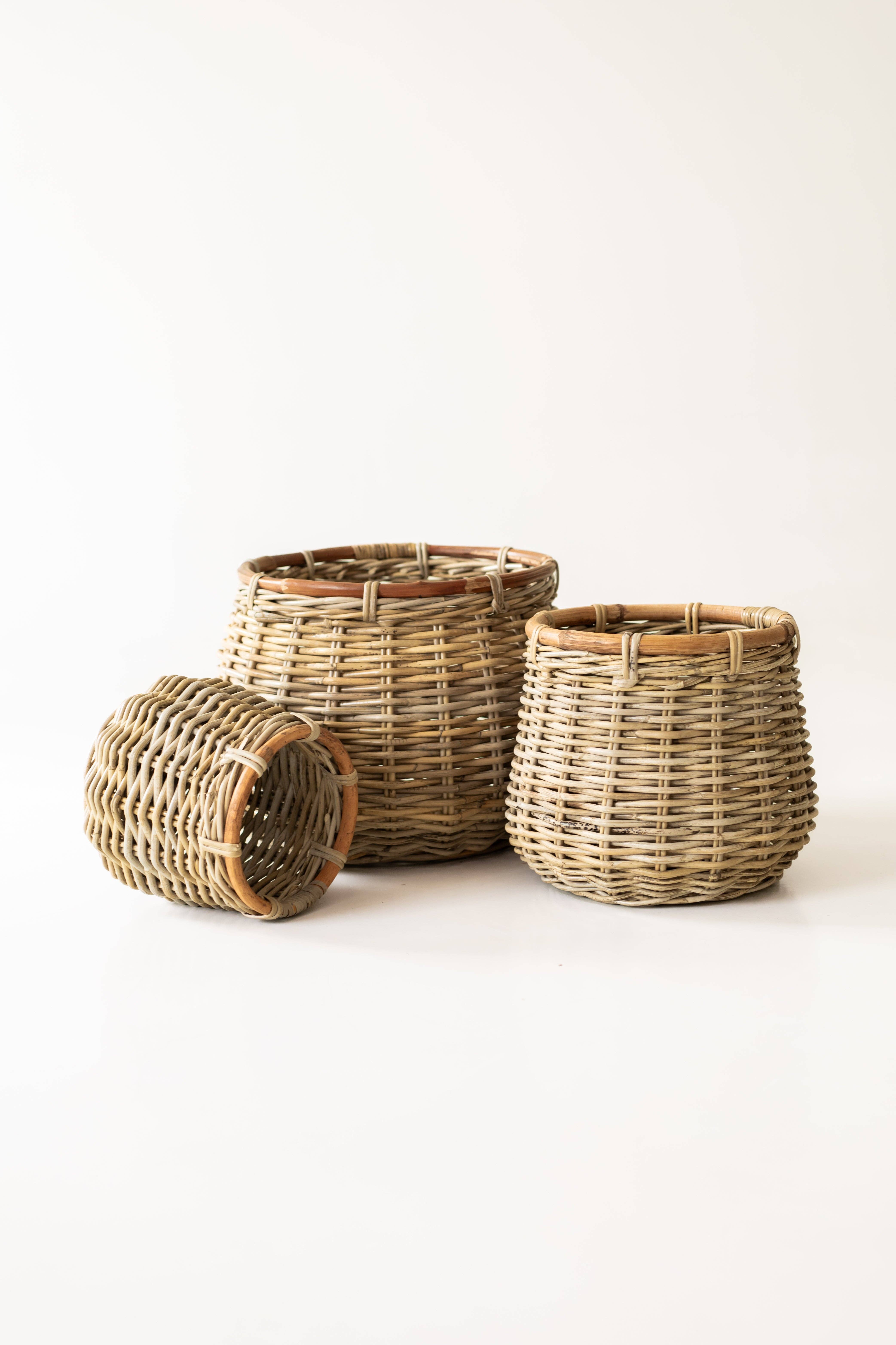 Basketly - Wholesale Basket - Rattan Stout Round Basket5