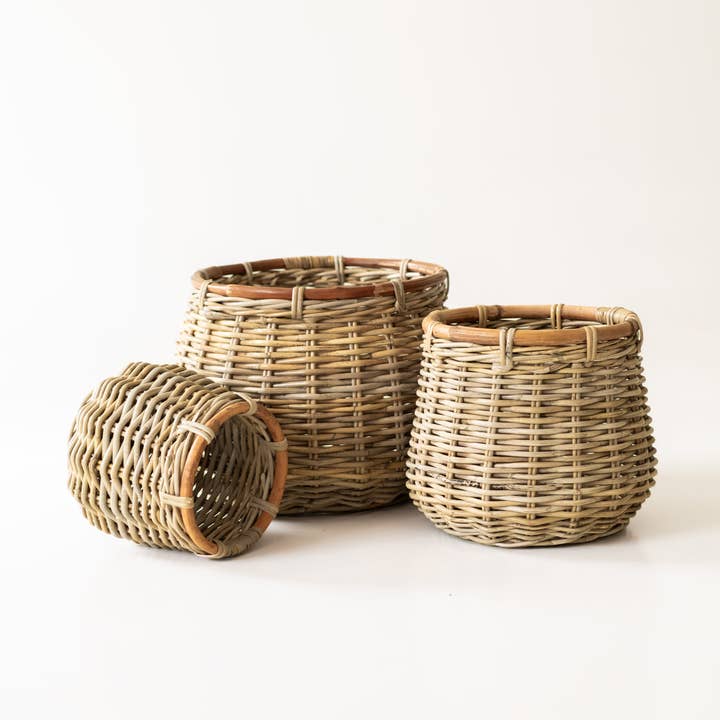 Basketly - Wholesale Basket - Rattan Stout Round Basket5