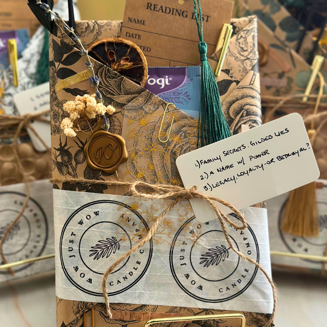 Wow Just Wow Candle Co - Vendita all'ingrosso Catalogo - Appuntamento al buio con un libro include nuovi romanzi e dolcetti.7