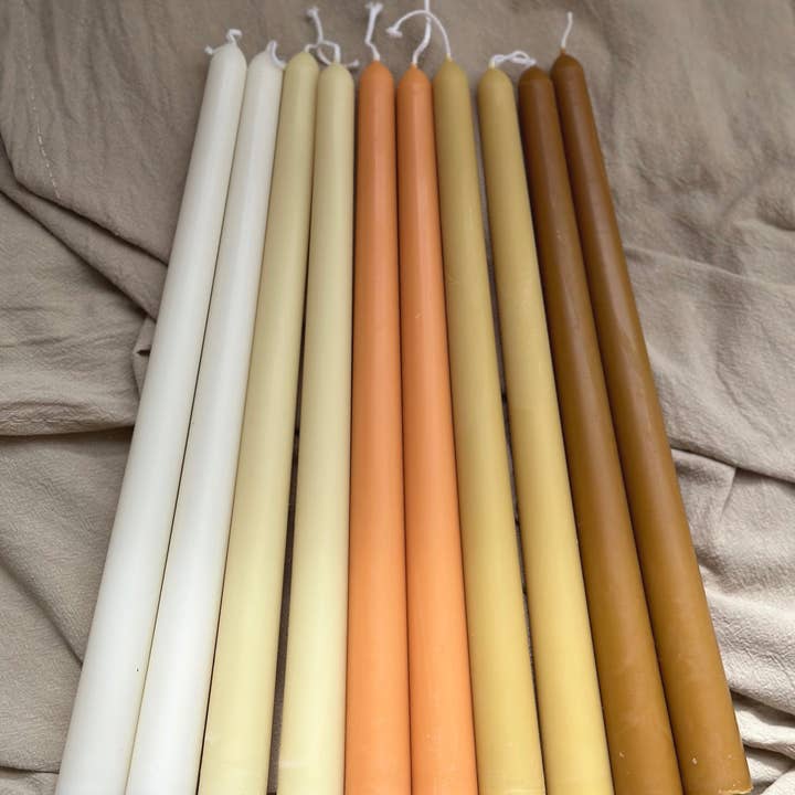 LA AROMA CANDLE CO. – wholesale Tapered candle/candlestick – Colored Taper Candles 10'' (A Pair)