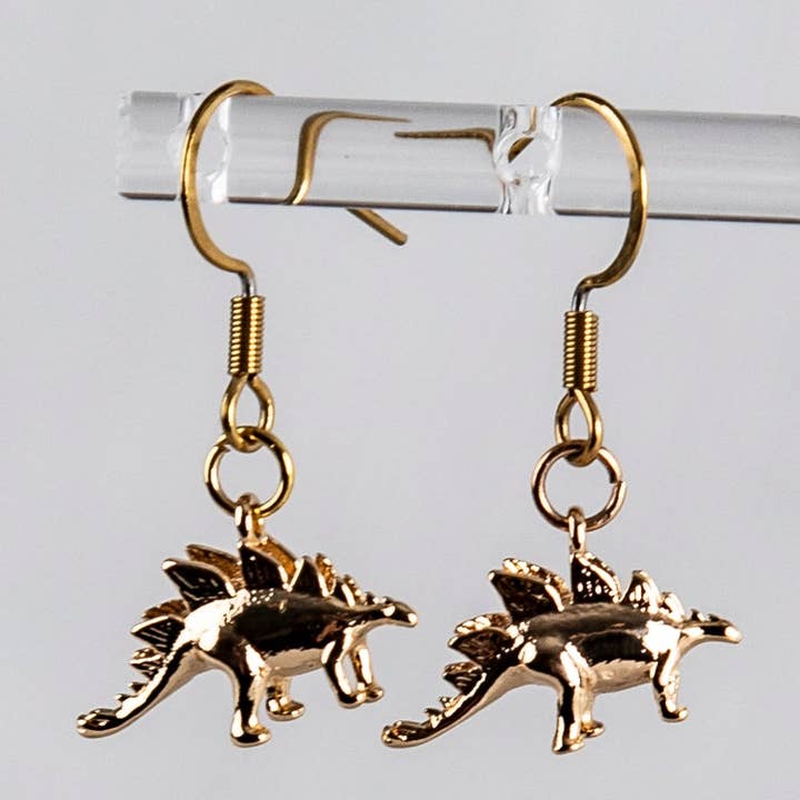 Stegasaurus Earrings for wholesale by Mumu Beads