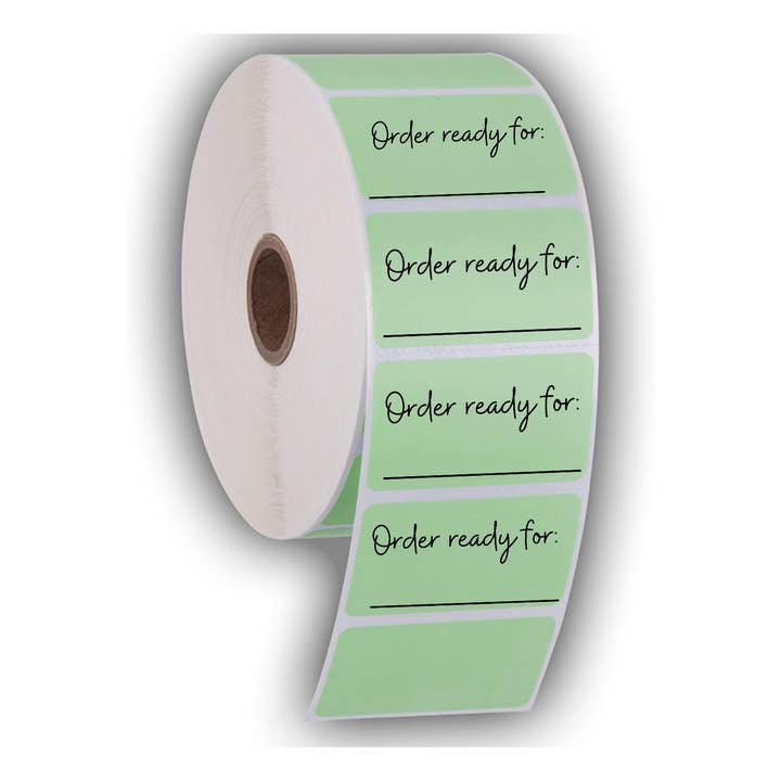 Unknown Designs - Wholesale Sticker - 500 packaging label stickers "Order ready for:"1