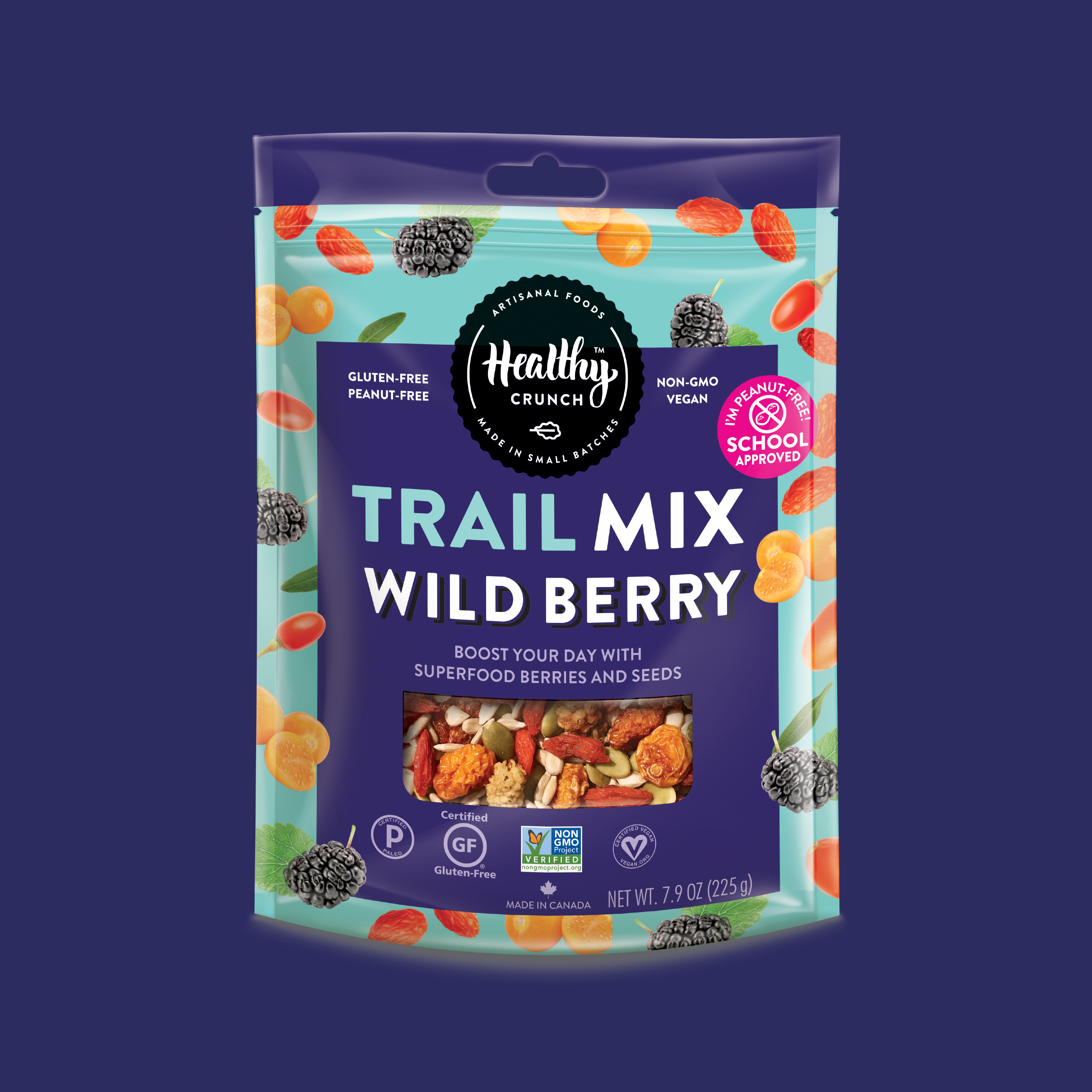 Healthy Crunch - Wholesale Trail Mix - Wild Berry Trail Mix0