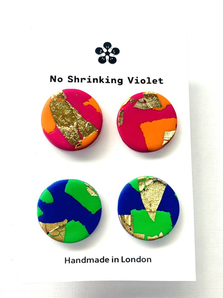 Desert Glow/Blue Lagoon - Stud Pack Duo for wholesale by No Shrinking Violet