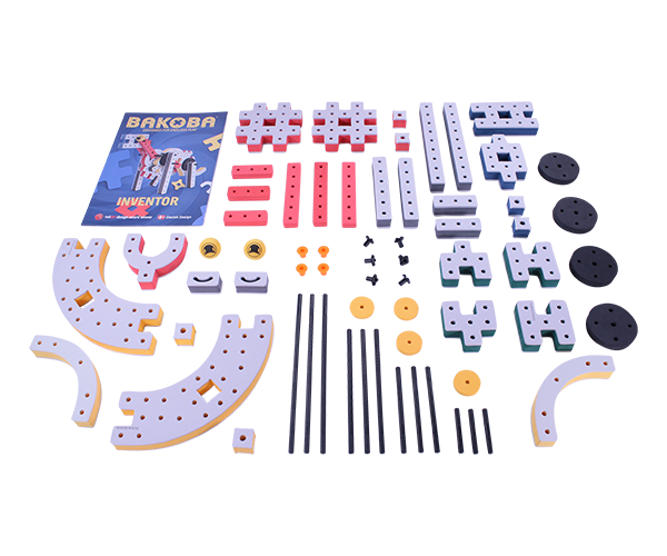BAKOBA - Wholesale Building Set - Kids - Inventor Toy Building Set with 65pcs, 3+ Years and Up1