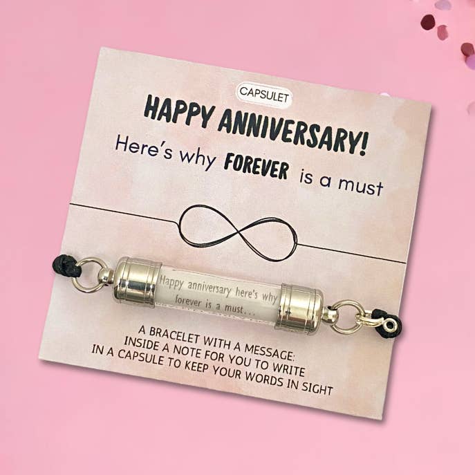 HAPPY ANNIVERSARY HERE'S WHY FOREVER IS A MUST for wholesale by Capsulet