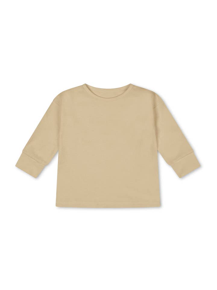 Matona - Vente T-shirt – enfant - Basique à manches longues crème1