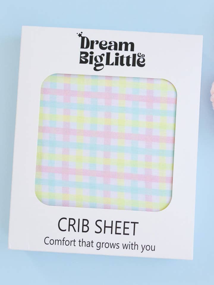SÁBANA SPRING GINGHAM DREAM PARA CUNA para venta al por mayor de Dream Big Little Co.