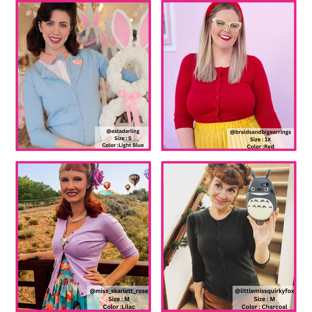 Mak - Wholesale Cardigan - Women's - 3/4 Sleeve Crewneck Plus Size Knit Cardigan Sweater CO079PL95