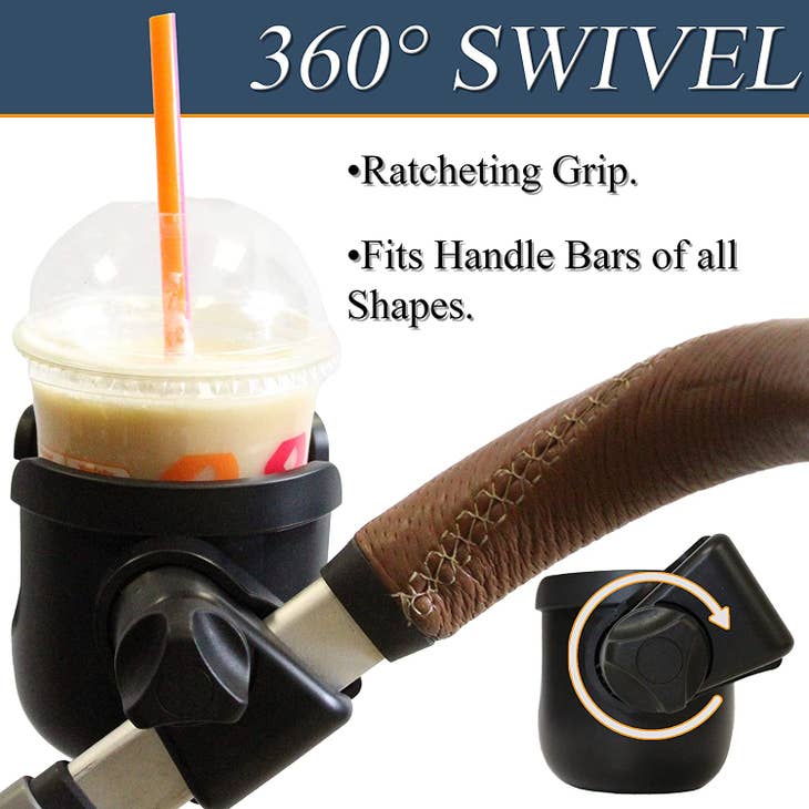 Wholesale W4W Universal Stroller Cup Holder for your store - Faire