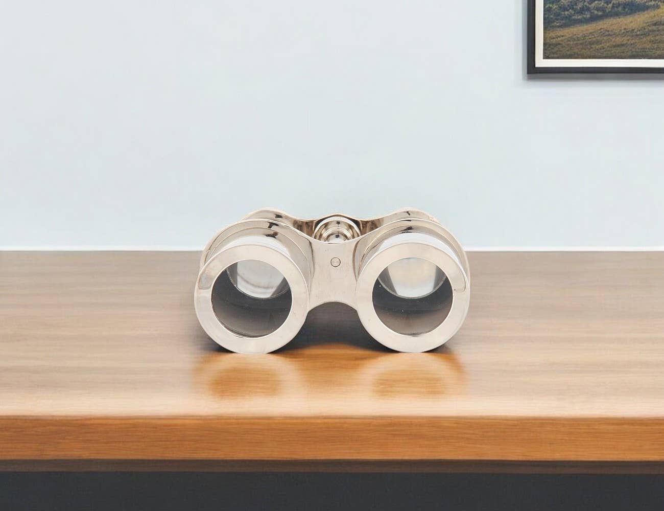 HomeRoots - Wholesale Binoculars - 5" Brass Aluminum Hand Painted Binocular Tabletop Sculpture3