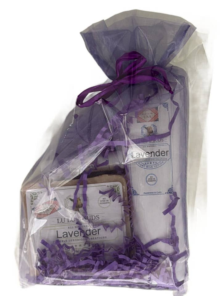 Lavendel Tea Tree Sæbe, Lotion, Krop Butter, Krop Polsk G for engroshandel hos Lu Lu's Suds