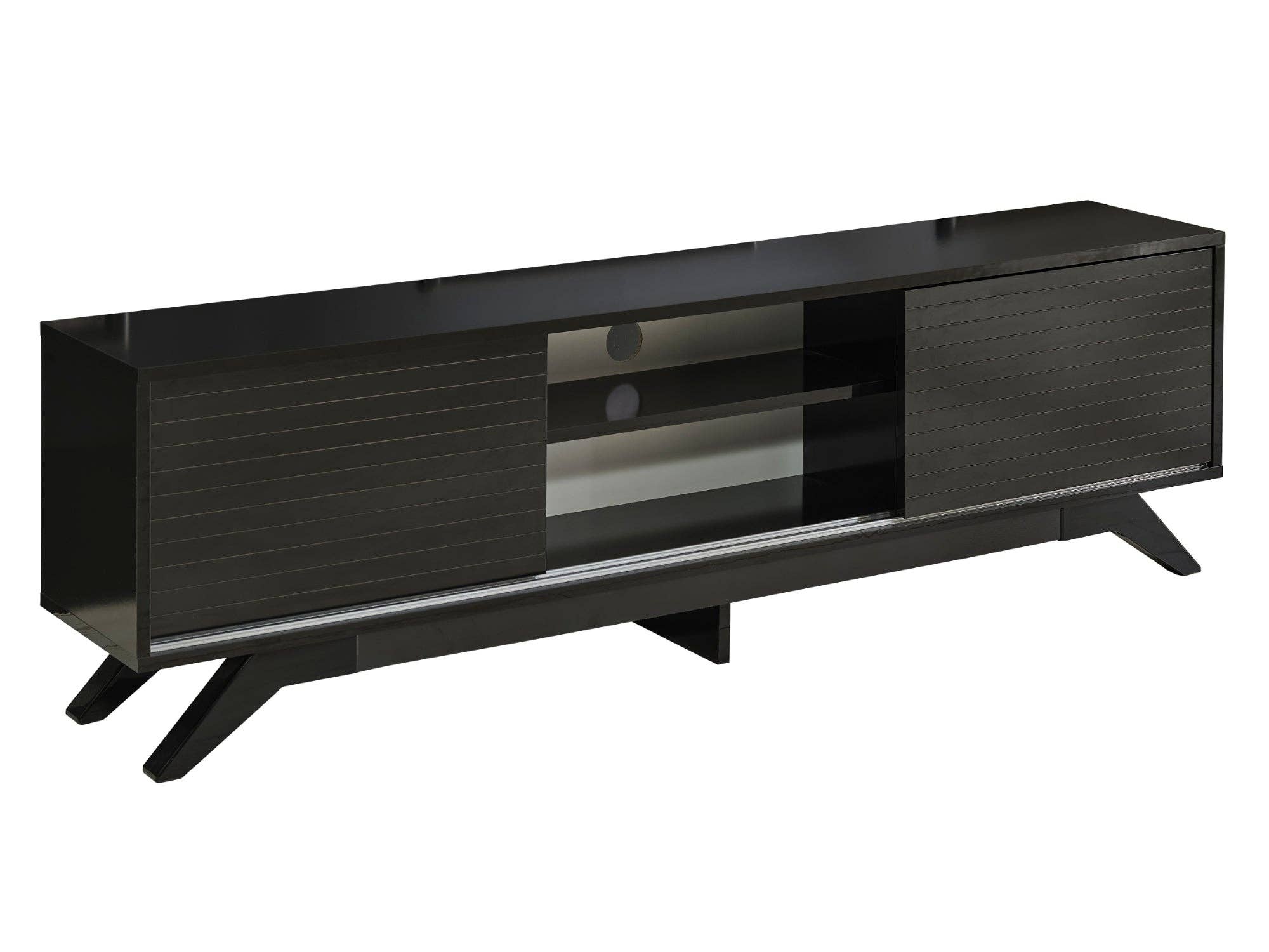 Luxia Tv Stand Black for wholesale on Faire0
