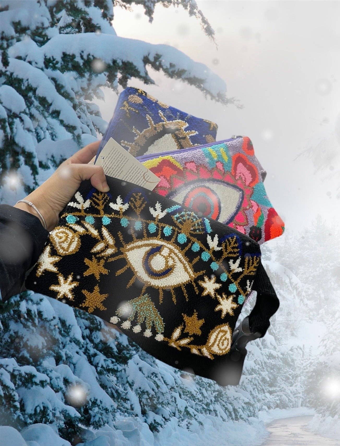 Boutique Femade ® - Wholesale Belt Bag - Women's - Emilia Evil Eye Fanny Pack1