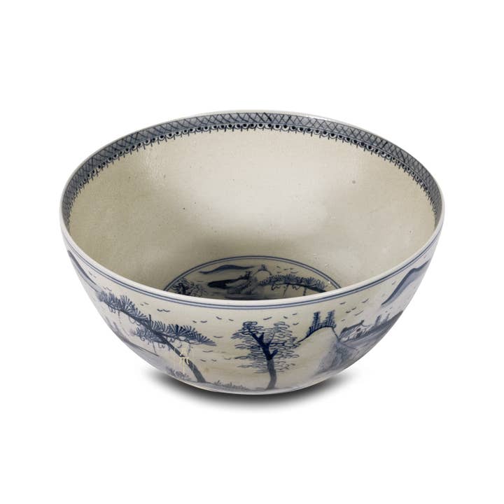 Asian Mix Interior - Wholesale Decorative Plate/Dish/Bowl - big landscape bowl4