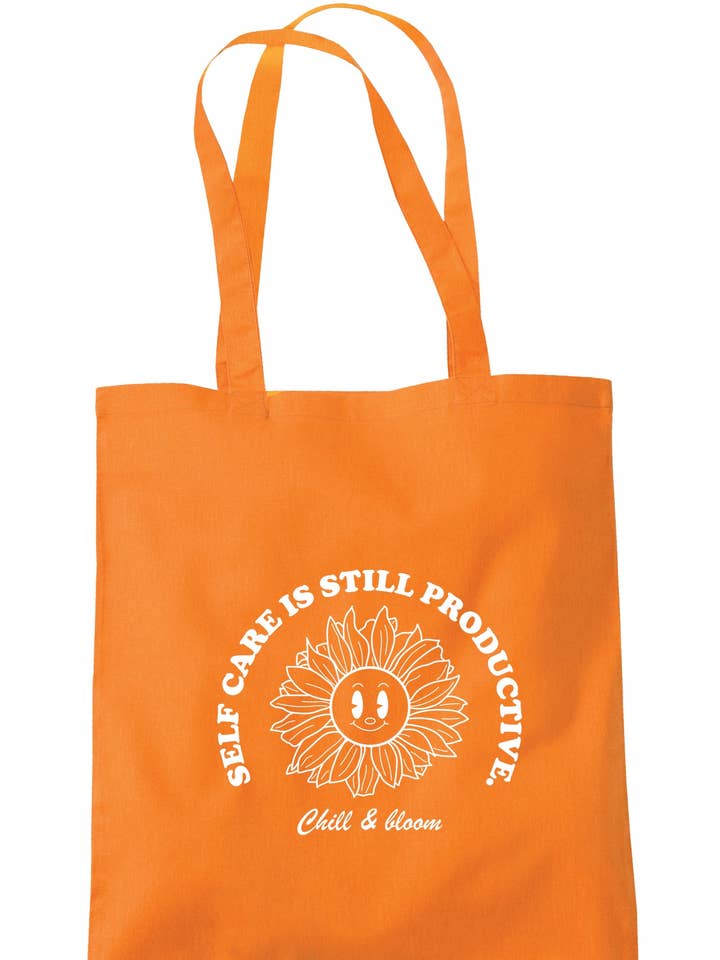 Zelfzorg is nog steeds productief draagtas S1345 voor wholesale door Illustrated Identity