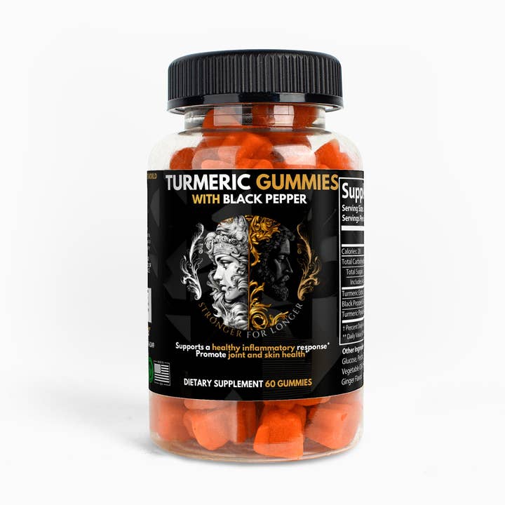 Kurkumagummies met zwarte peper voor wholesale door Stronger For Longer