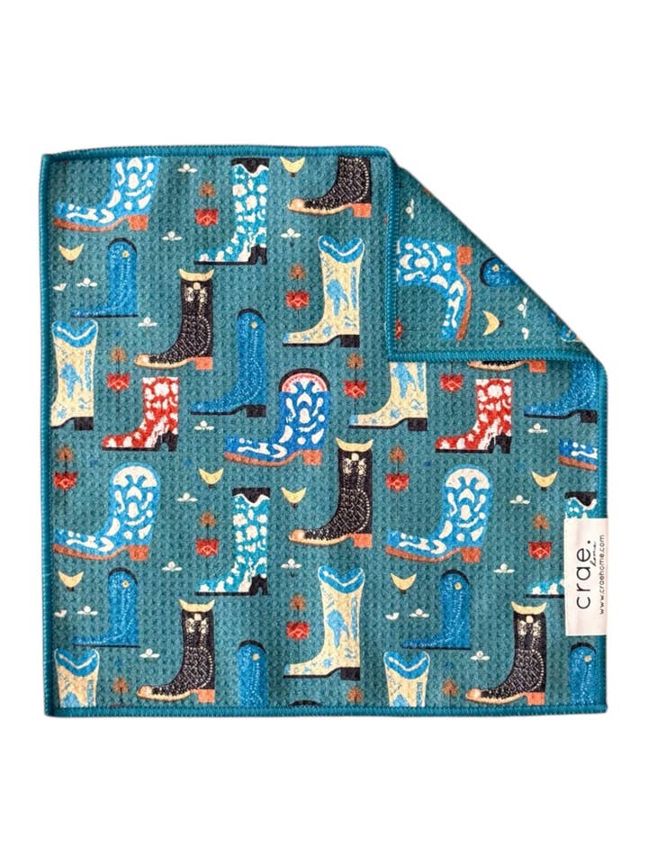 Rancher : Gant de toilette double face pour la vente par Crae.Home