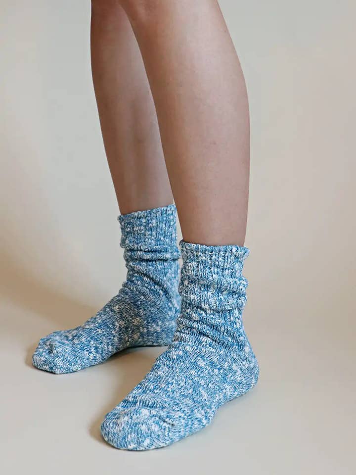 Tabbisocks - Wholesale Socks - Women's - Organic Cotton Slub Crew Socks3