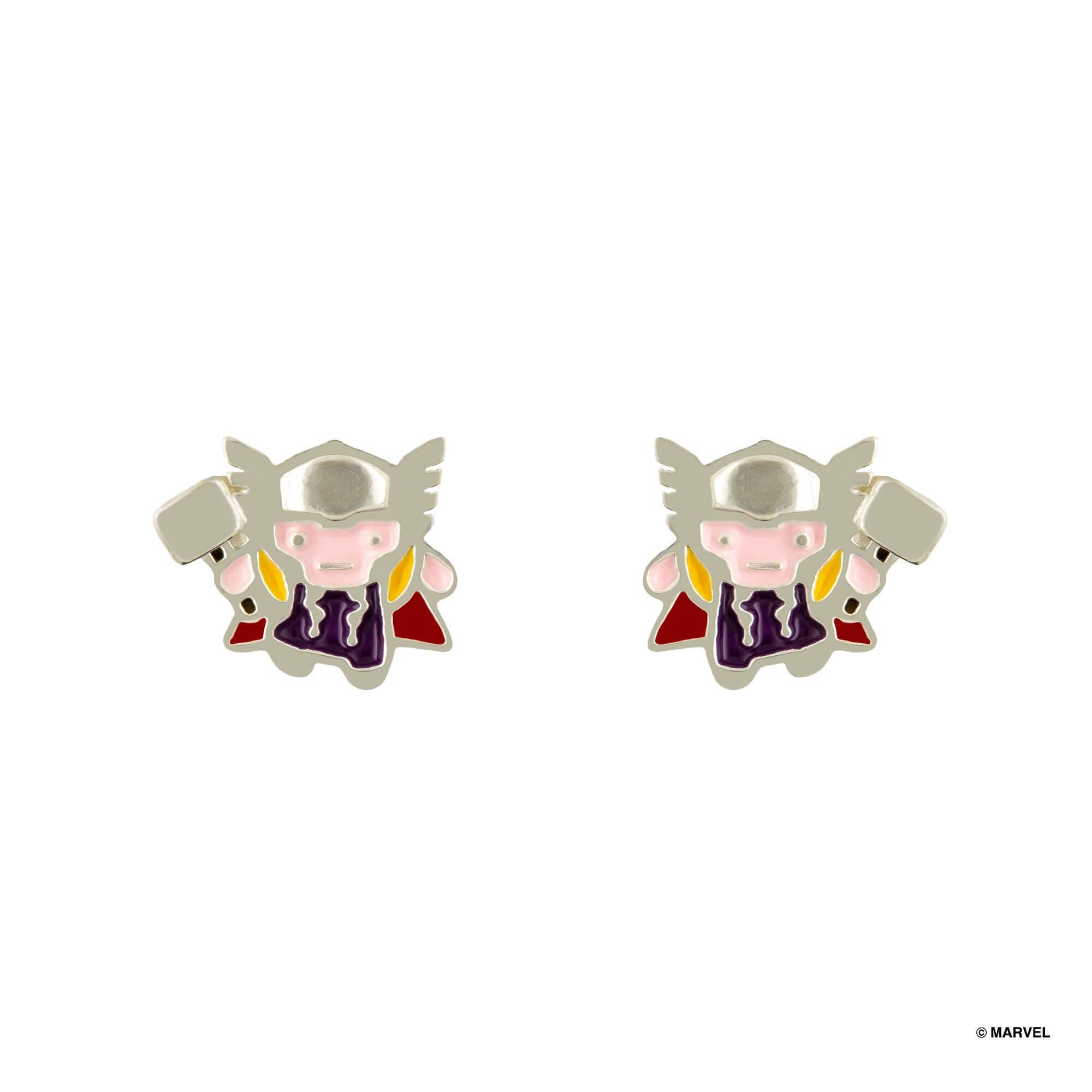 Short Story – wholesale Stud/post earrings – Marvel Epoxy Earring Thor5