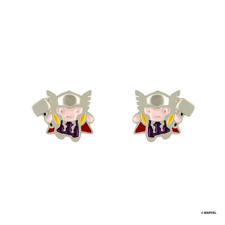 Short Story – wholesale Stud/post earrings – Marvel Epoxy Earring Thor5